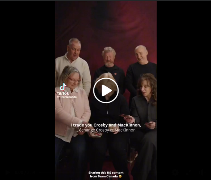 Proud of our Dartmouth—Cole Harbour hometown boys—Crosby & MacKinnon, & fellow Nova Scotian, Marchand too!